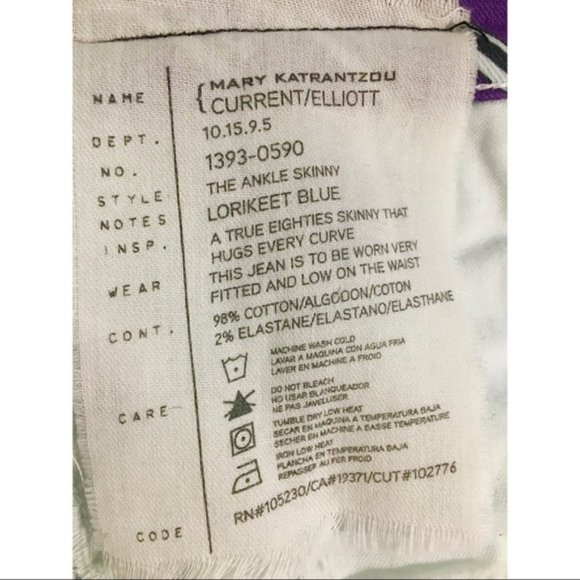 Mary Katrantzou Current/Elliott jeans - Picture 4 of 15